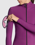 【OUTLET】2024 UMA GT SPRING FALL JERSEY C2 alchemy purple（レディース 春秋・初冬向け フリース生地で柔らかな長袖ジャージ）