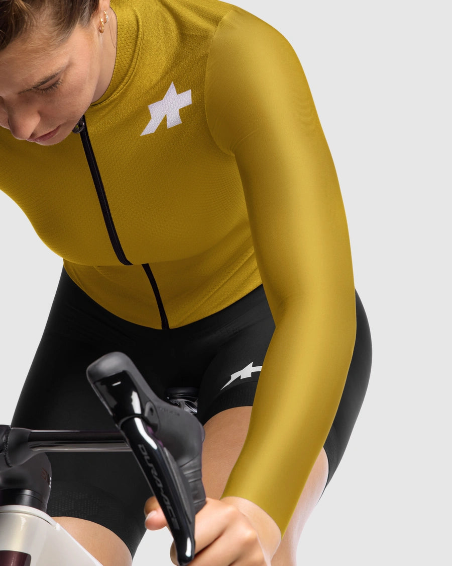 UMA GT LS JERSEY S11 EVO golden yellow（レディース / 標準グレード / エンデュランス / 夏向け長袖ジャージ）