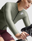 UMA GT LS JERSEY S11 EVO edge green（レディース / 標準グレード / エンデュランス / 夏向け長袖ジャージ）