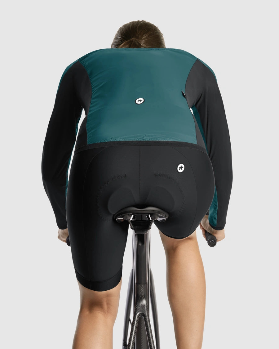 【OUTLET】2025 UMA GT WIND JACKET C2 foundation green（レディース 極薄・超軽量でコンパクトに収納できるウィンドジャケット）