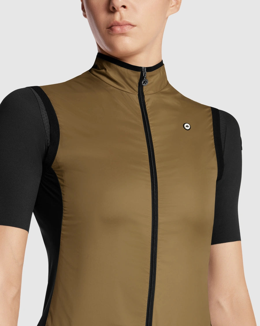 【OUTLET】2025 UMA GT WIND VEST C2 bronze ash（レディース 極薄・超軽量でコンパクトに収納できるウィンドベスト）