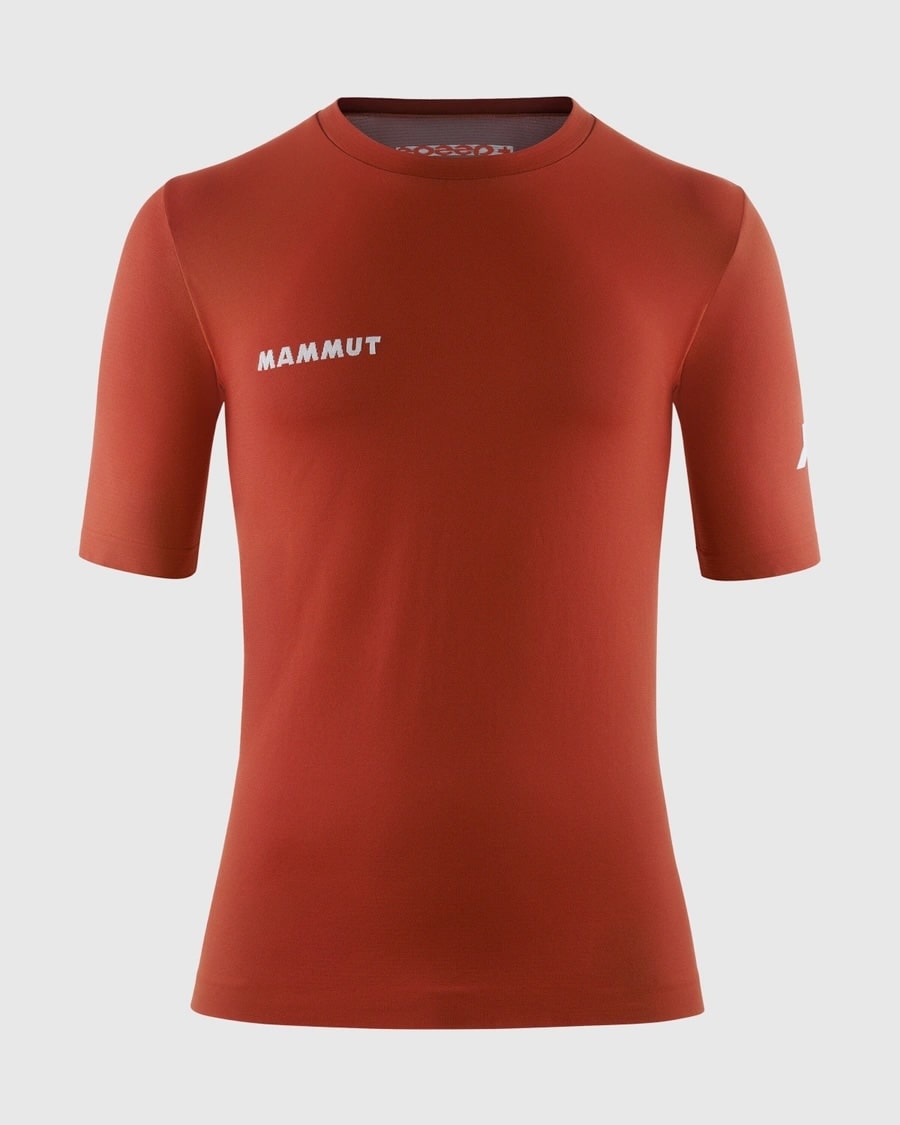 【ASSOS × MAMMUT】TACTICA TECH T-SHIRTS T5 MEN rust（機能性素材の半袖Tシャツ）