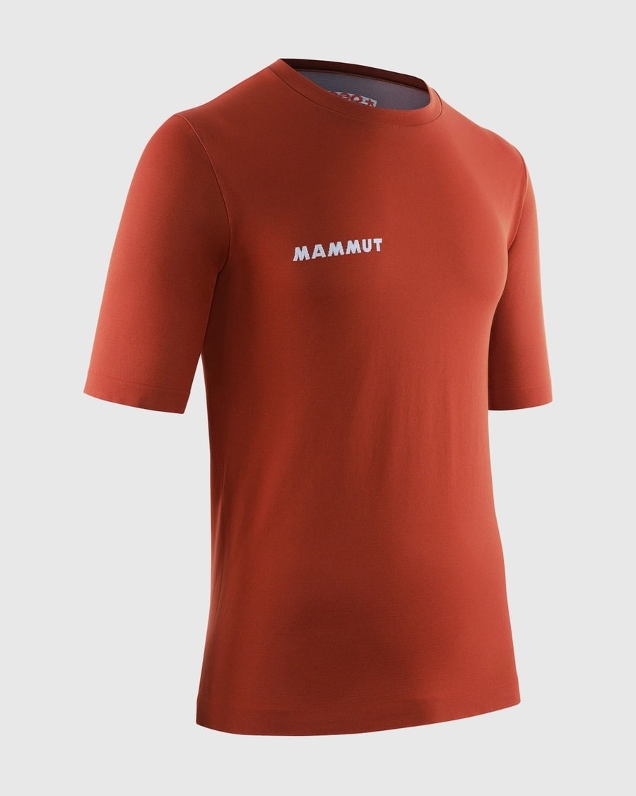 【ASSOS × MAMMUT】TACTICA TECH T-SHIRTS T5 MEN rust（機能性素材の半袖Tシャツ）
