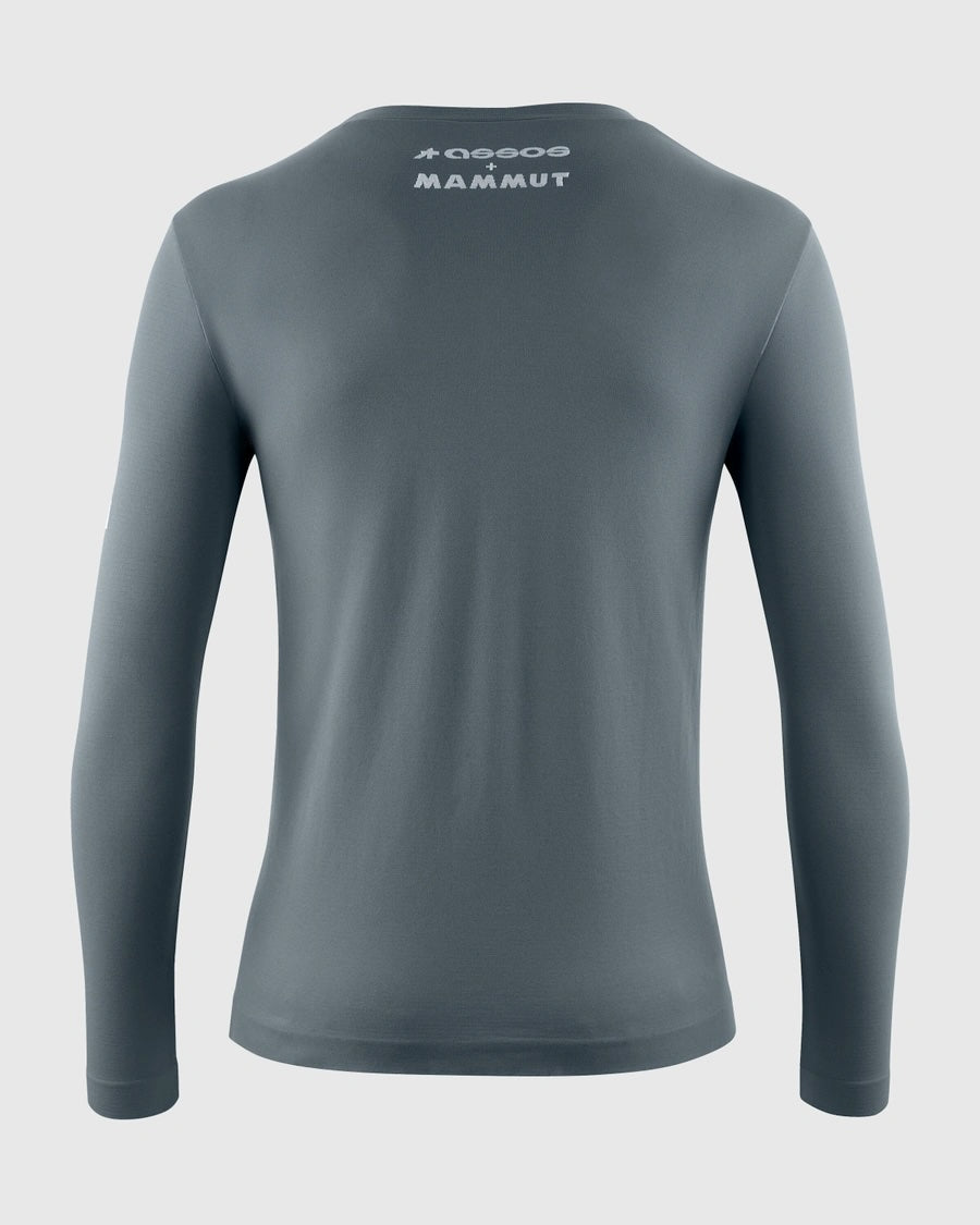 【ASSOS × MAMMUT】TACTICA LS TECH T-SHIRTS T5 MEN strata（機能性素材の長袖Tシャツ）