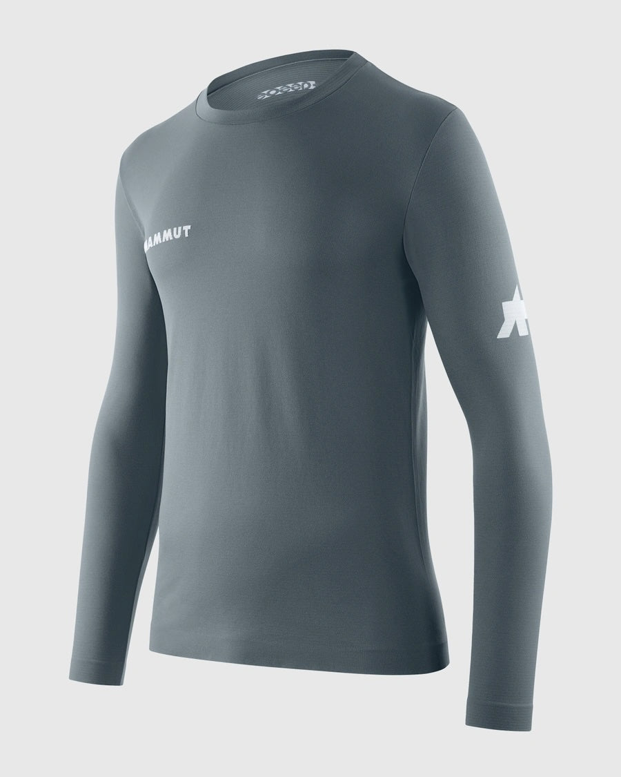【ASSOS × MAMMUT】TACTICA LS TECH T-SHIRTS T5 MEN strata（機能性素材の長袖Tシャツ）