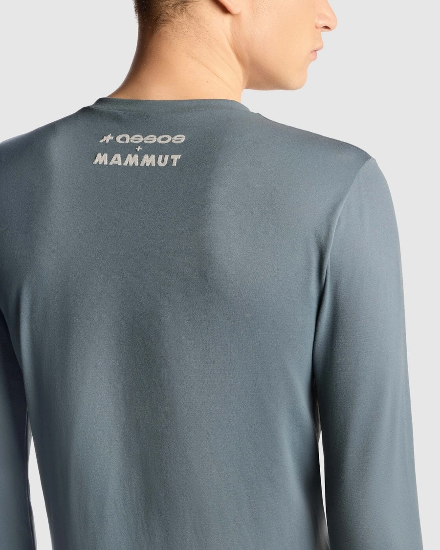 【ASSOS × MAMMUT】TACTICA LS TECH T-SHIRTS T5 MEN strata（機能性素材の長袖Tシャツ）