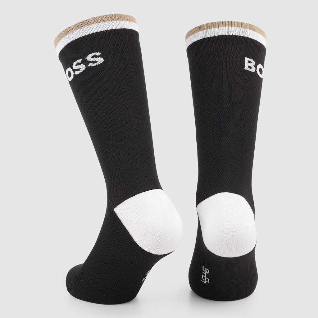 【OUTLET】2024 BOSS × ASSOS / STRIPE SOCKS white（夏用ソックス）