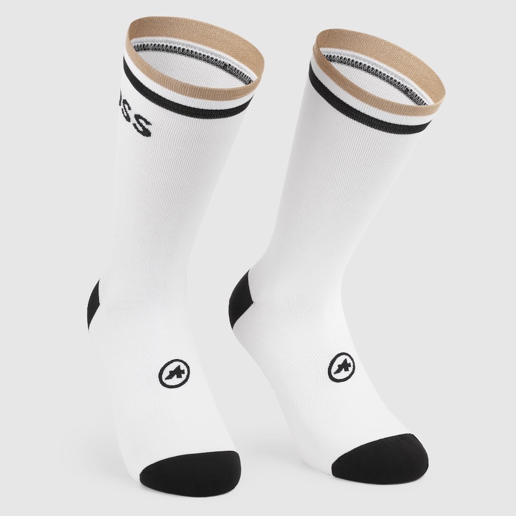 【OUTLET】2024 BOSS × ASSOS / STRIPE SOCKS white（夏用ソックス）