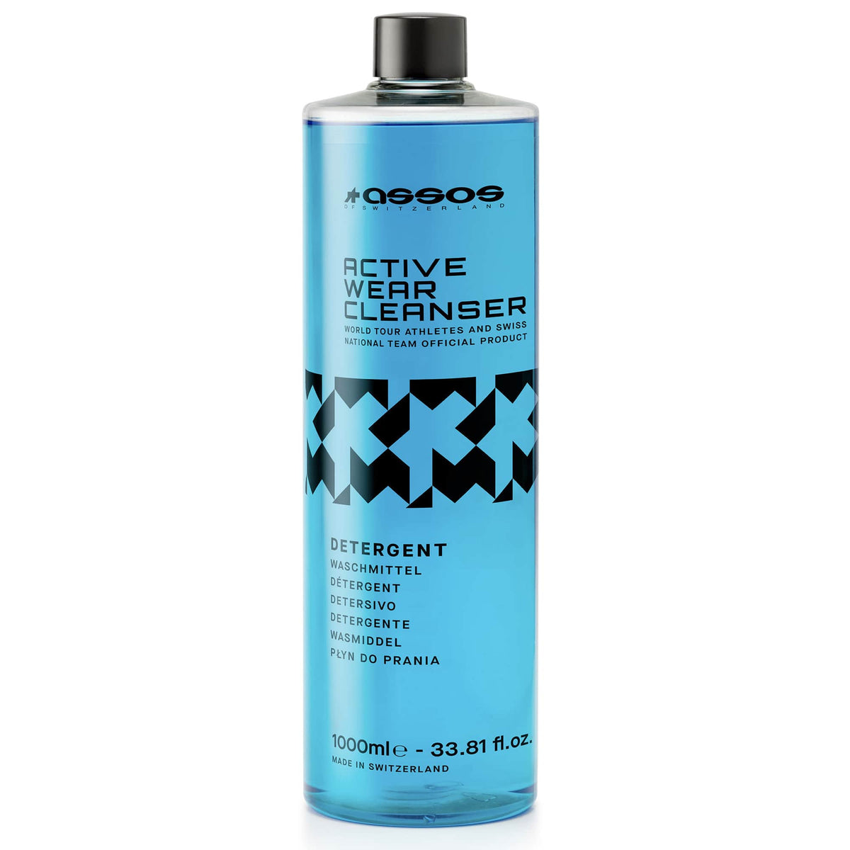 ACTIVE WEAR CLEANSER 1000ml（サイクルウェア素材に優しい液体洗剤　大容量1Lボトル）