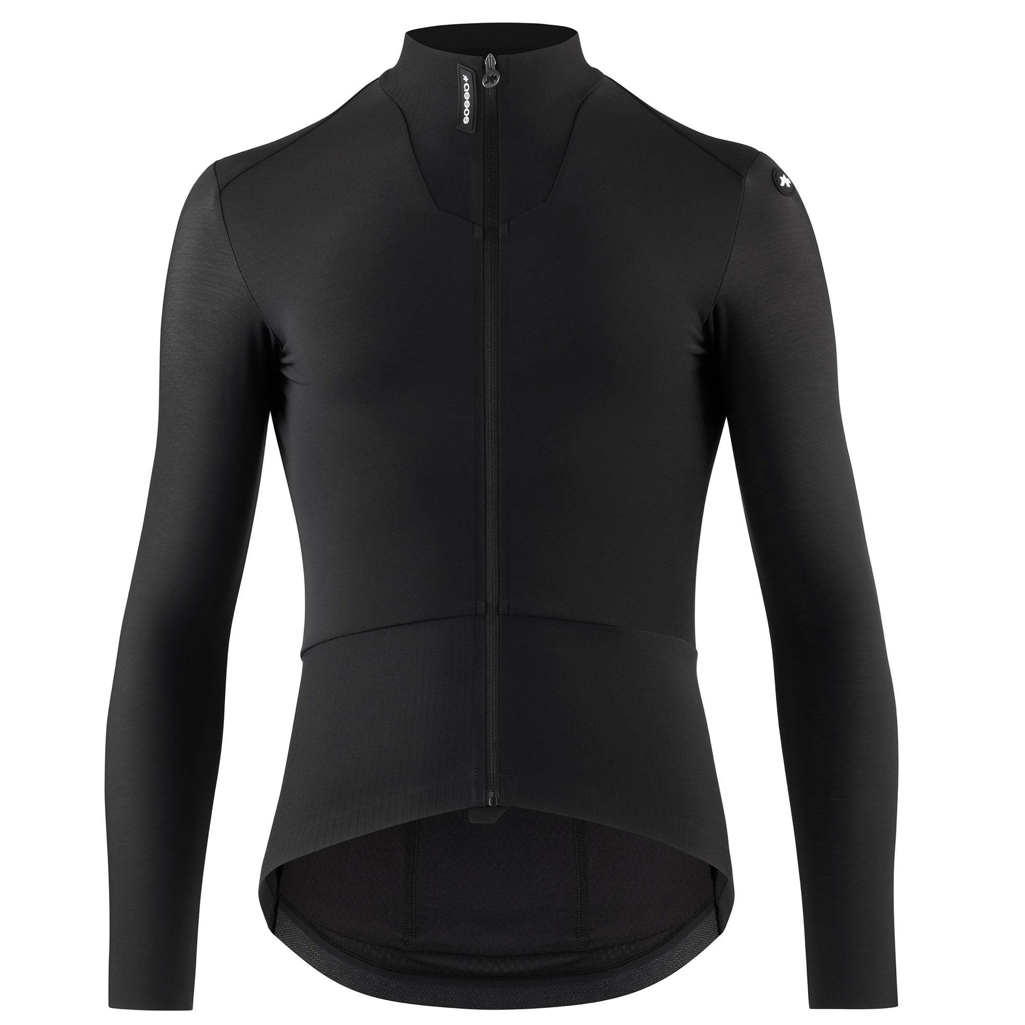 EQUIPE R SPRING FALL JERSEY S11 black（正面と腕はフリース、背面はメッシュのエアロフィットジャージ）