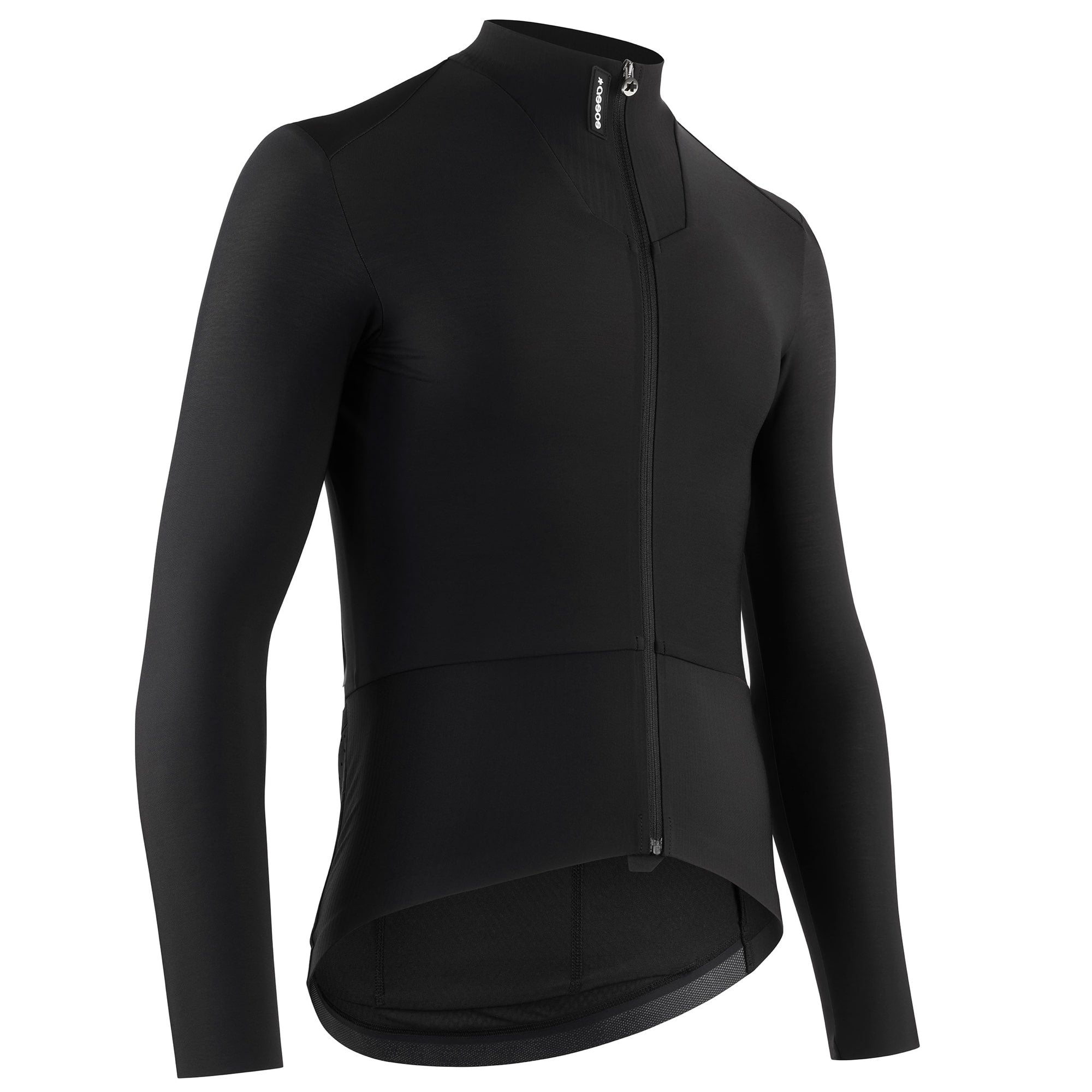 EQUIPE R SPRING FALL JERSEY S11 black（正面と腕はフリース、背面はメッシュのエアロフィットジャージ）
