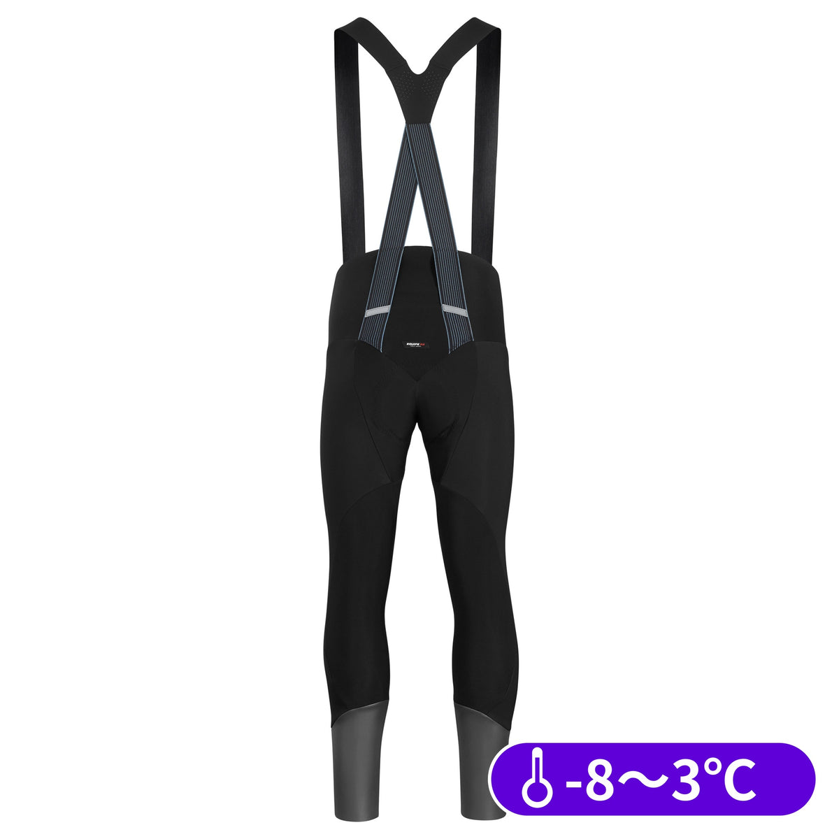 【OUTLET】2024 EQUIPE RS WINTER BIB TIGHTS S9（アソスの技術の粋を尽くして産み出された、最高峰の厳冬期向けビブタイツ / パッド厚9mm）