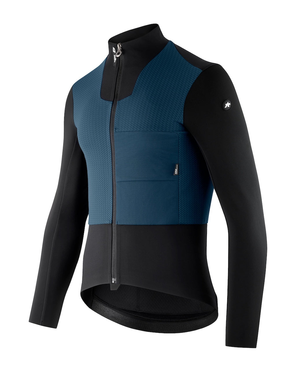 【新色】EQUIPE R "HABU" WINTER JACKET S11 petrol blue（全体的に軽やかながら、腕の暖かさを強化したウィンタージャケット）