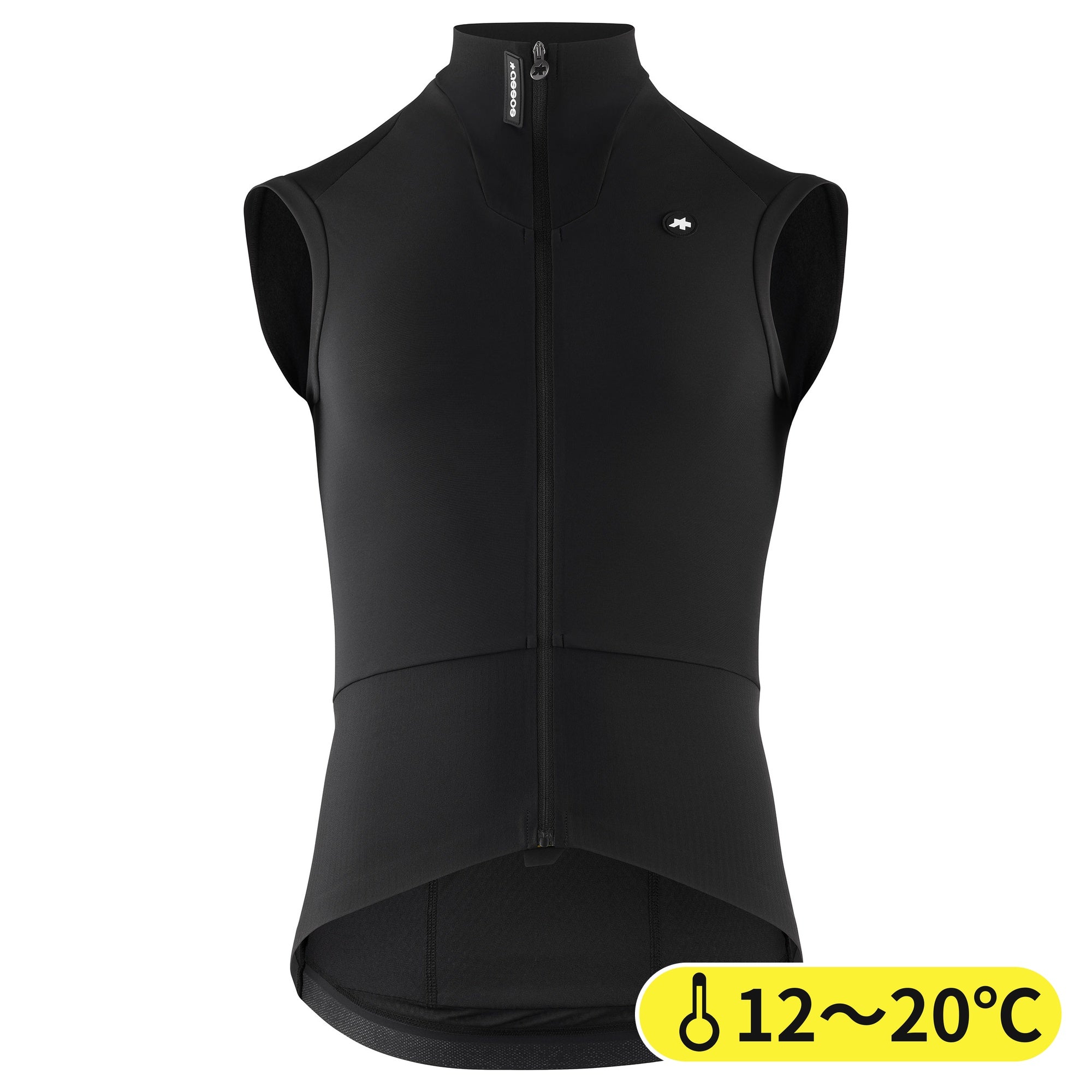 ASSOS スプリングフォールベスト ASSOS / アソス】EQUIPE R SPRING FALL GILET S11 black（背面ポケット