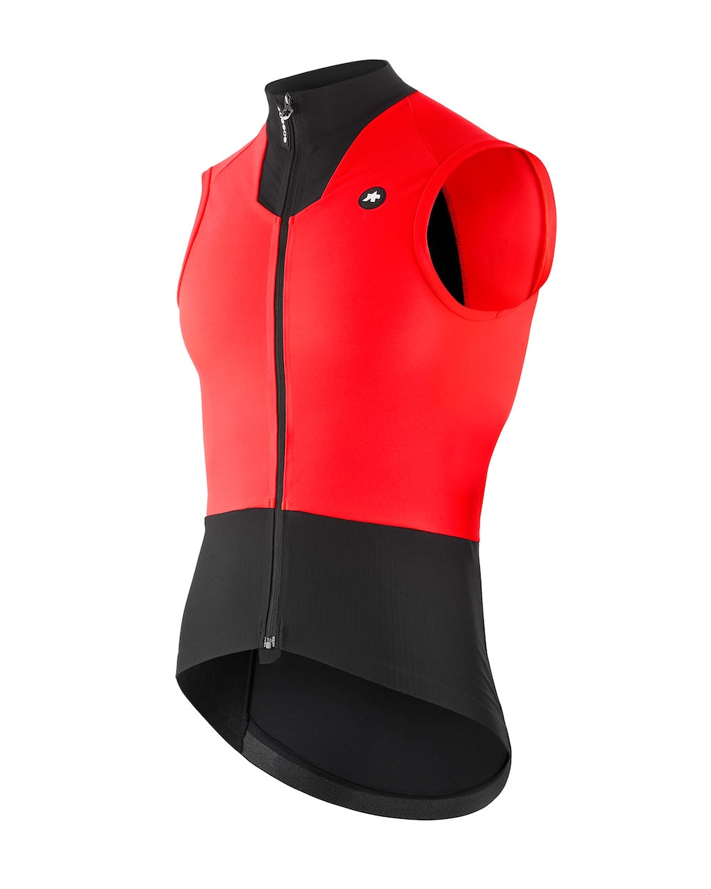 【新色】EQUIPE R SPRING FALL GILET S11 lolly red（背面ポケットの付いた、柔らかいフリース生地を使った保温性ベスト）
