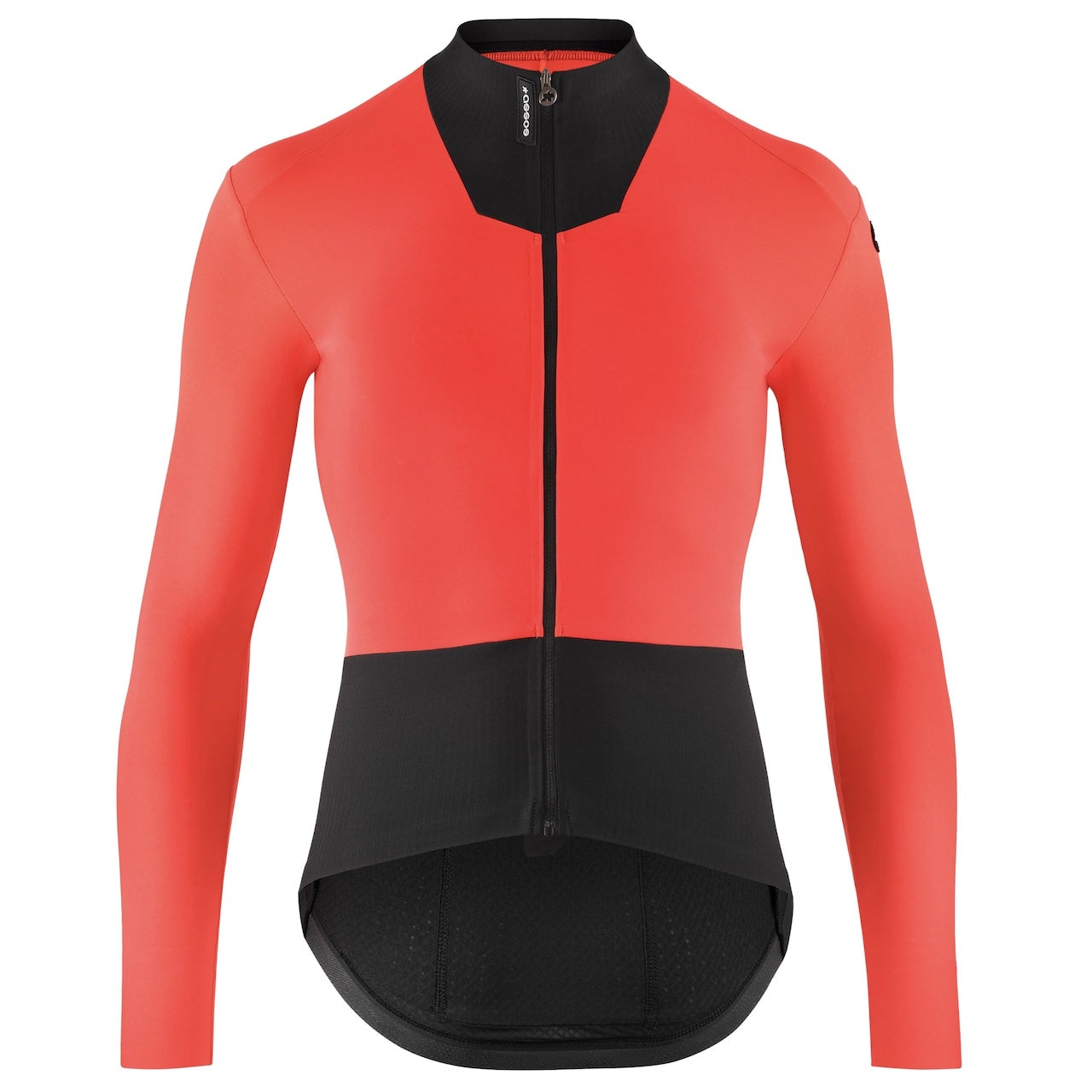 【OUTLET】2026 EQUIPE R SPRING FALL JERSEY S11 lolly red（フリース素材に背面メッシュを組み合わせた、秋向けのエアロフィット長袖ジャージ）/ Lサイズ 1点限り