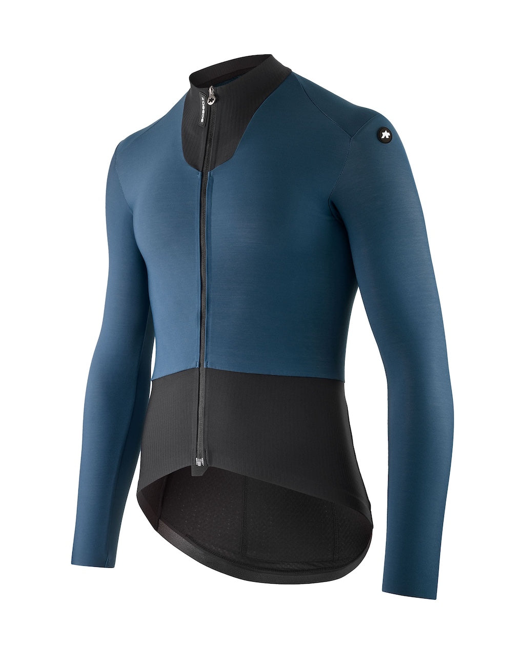 【新色】EQUIPE R SPRING FALL JERSEY S11 petrol blue（フリース素材に背面メッシュを組み合わせた、秋向けのエアロフィット長袖ジャージ）