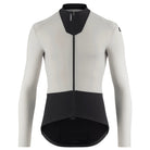 EQUIPE R SPRING FALL JERSEY S11 almond milk（フリース素材に背面メッシュを組み合わせた、秋向けのエアロフィット長袖ジャージ）
