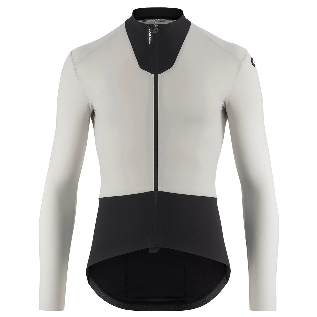 EQUIPE R SPRING FALL JERSEY S11 almond milk（フリース素材に背面メッシュを組み合わせた、秋向けのエアロフィット長袖ジャージ）