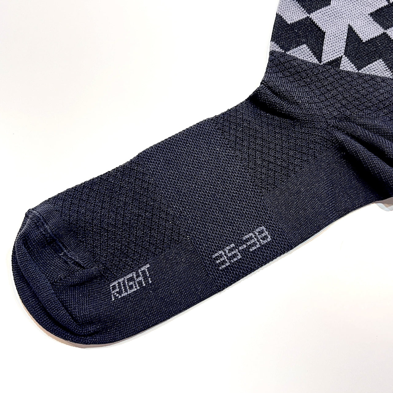 MONOGRAM SOCKS  EVO black（夏用 ソックス）