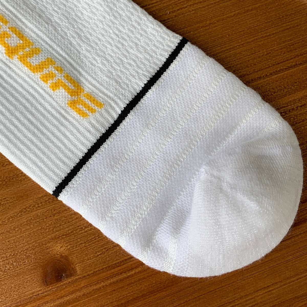 EQUIPE SPRING FALL SOCKS P1（シャリッと乾いた素材感が特徴の、僅かな保温性を持つ春秋向けレーシングソックス）