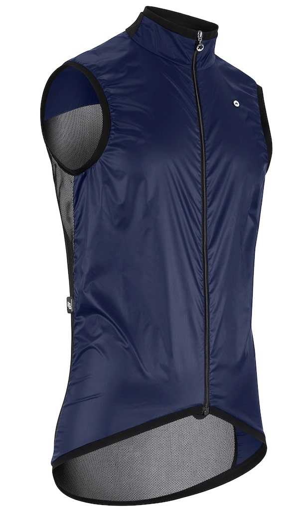 【ASSOS / アソス】MILLE GT WIND VEST C2 genesi blue（軽量 ウィンドシェル ベスト）