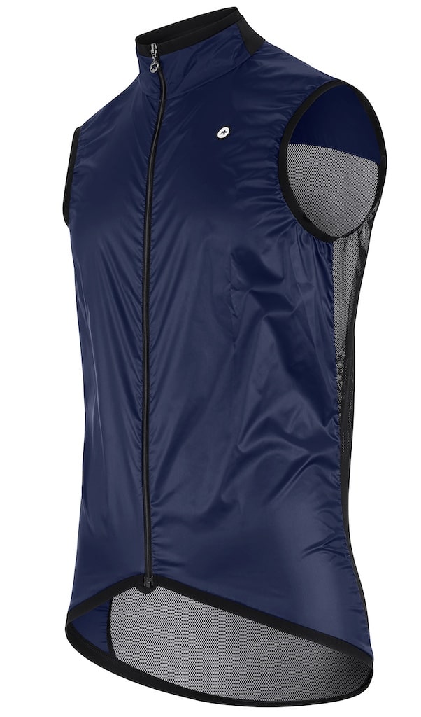 【再入荷・OUTLET】2024 MILLE GT WIND VEST C2 genesi blue（極薄・超軽量でコンパクトに収納できるウィンドベスト）