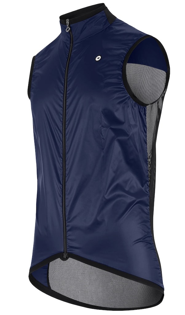 【ASSOS / アソス】MILLE GT WIND VEST C2 genesi blue（軽量 ウィンドシェル ベスト）