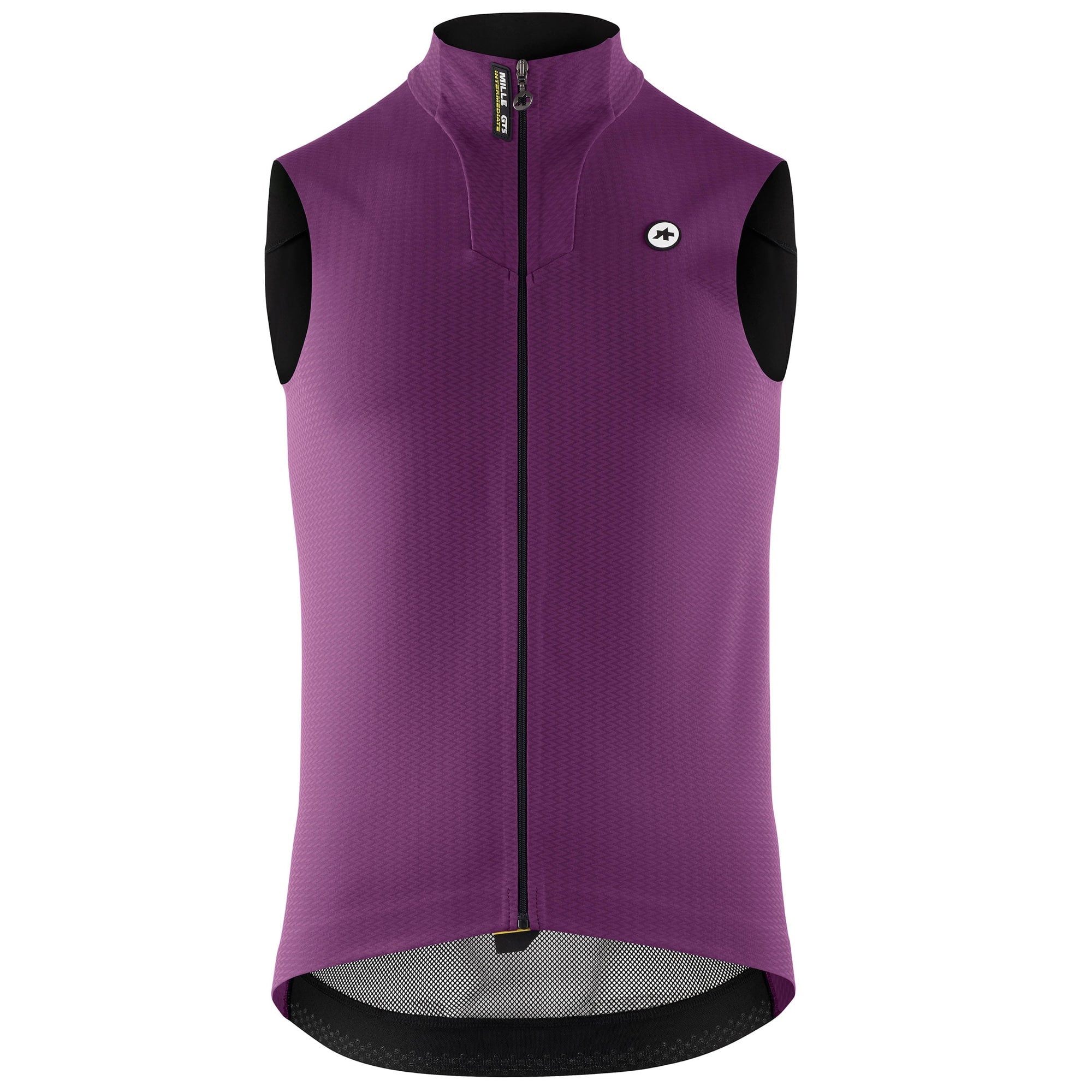 【OUTLET】2024 MILLE GTS SPRING FALL VEST C2 alchemy purple（背面がメッシュになったソフトシェルベスト）