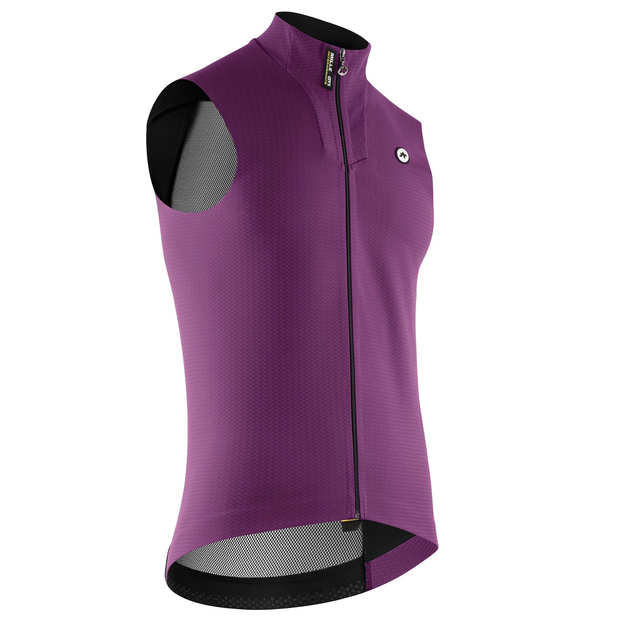 【OUTLET】2024 MILLE GTS SPRING FALL VEST C2 alchemy purple（背面がメッシュになったソフトシェルベスト）