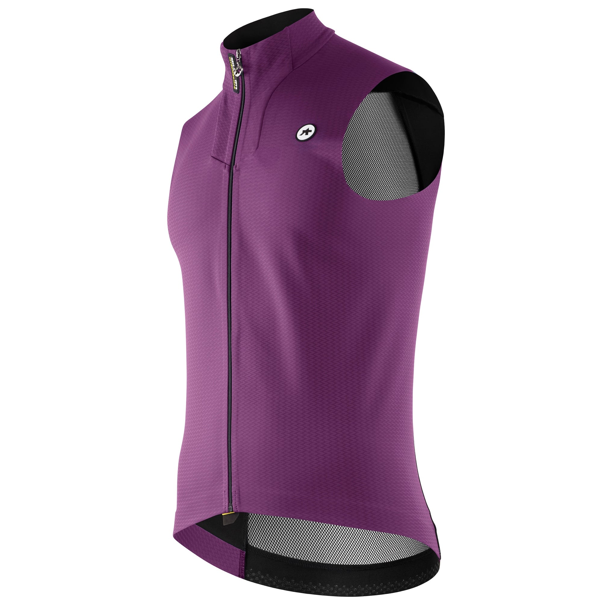 【OUTLET】2024 MILLE GTS SPRING FALL VEST C2 alchemy purple（背面がメッシュになったソフトシェルベスト）