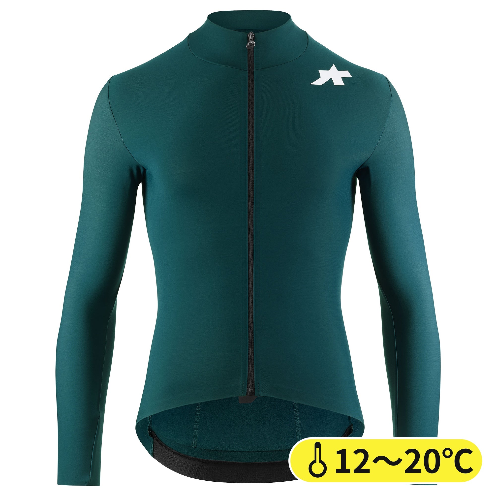 【新入荷】MILLE GT SPRING FALL JERSEY S11 deep petrol（全体が柔らかなフリース生地の、秋向けの長袖ジャージ）