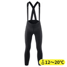 MILLE GT SPRING FALL BIB TIGHTS S11 black（アソス史上最も薄手の、早い使い始めが可能なビブタイツ / パッド厚12mm）