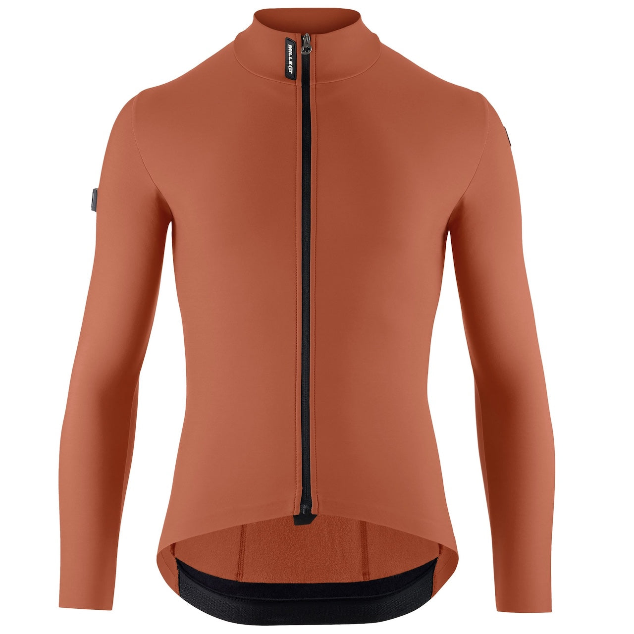 【新色】MILLE GT SPRING FALL LS JERSEY C2 rusty brown（全体が柔らかなフリース生地の、秋向けの長袖ジャージ）