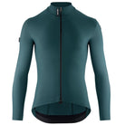 【OUTLET】2025 MILLE GT SPRING FALL LS JERSEY C2 foundation green（全体が柔らかなフリース生地の、秋向けの長袖ジャージ）