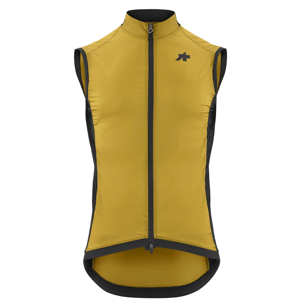 MILLE GT WIND VEST S11 gold yellow（極薄・超軽量でコンパクトに収納
