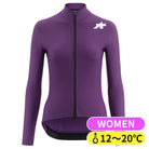 【新入荷】WOMEN'S MILLE GT SPRING FALL JERSEY S11 wisteria violet（レディース 全体が柔らかなフリース生地の、秋向けの長袖ジャージ）
