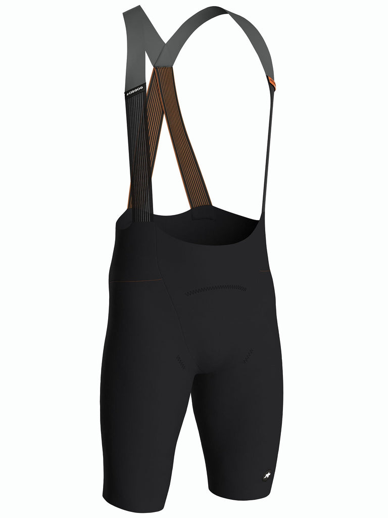 【ASSOS / アソス】EQUIPE RS SCHTRADIVARI BIB SHORTS S11 ロング丈 black（レーシング系ビブショーツ  / パッド厚9mm）