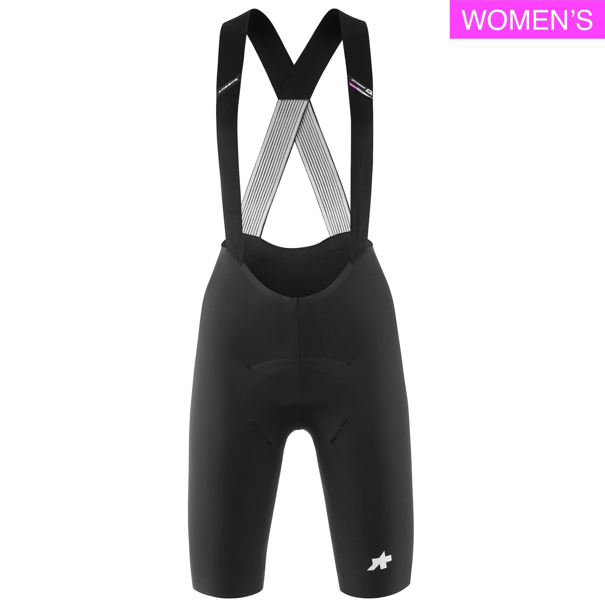 DYORA R BIB SHORTS S11 black（レディース ビブショーツ / パッド厚9mm）