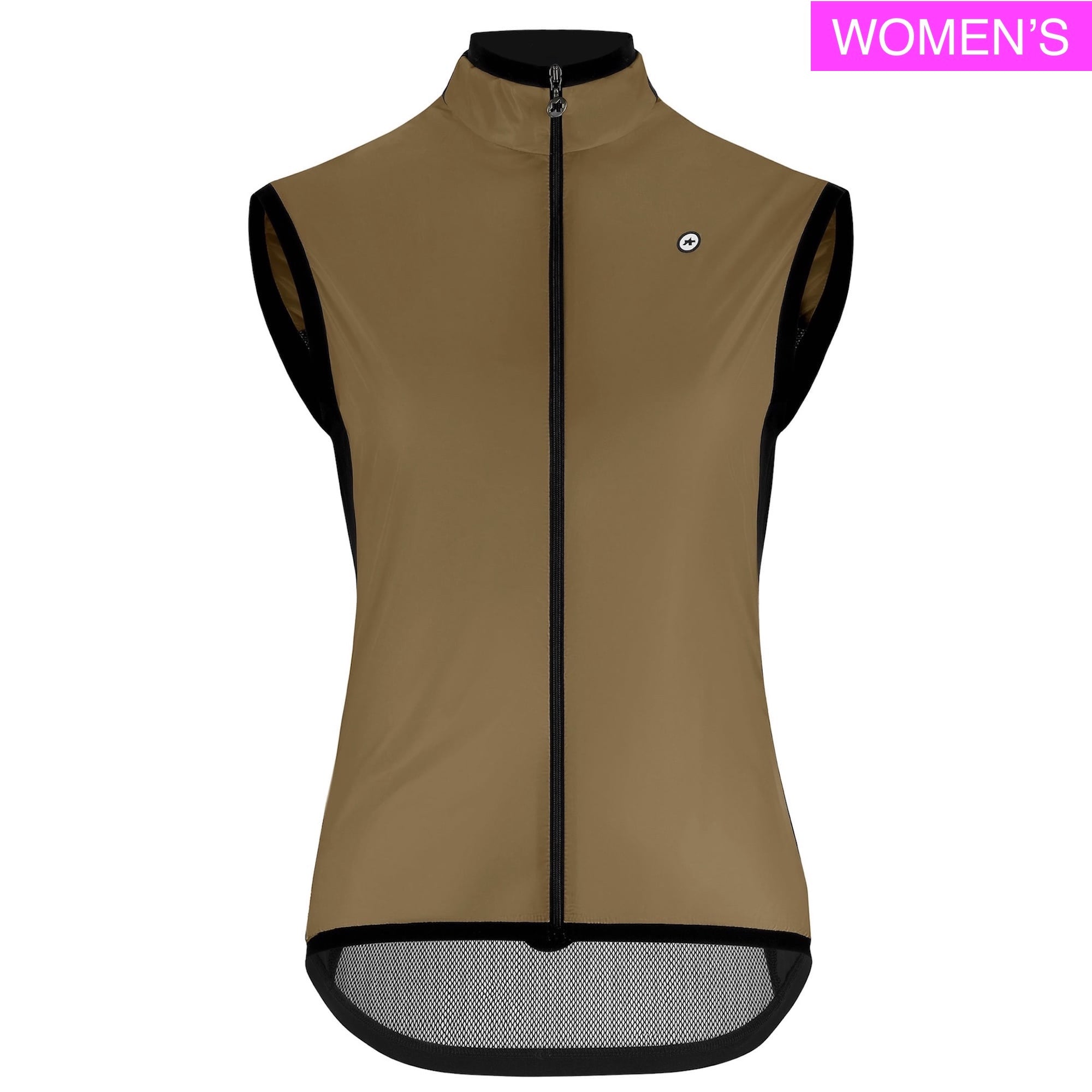 【OUTLET】2025 UMA GT WIND VEST C2 bronze ash（レディース 極薄・超軽量でコンパクトに収納できるウィンドベスト）
