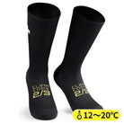 【OUTLET】2025 SPRING FALL SOCKS P1 black（僅かな保温性を持つ、スタンダードな春秋向けソックス）