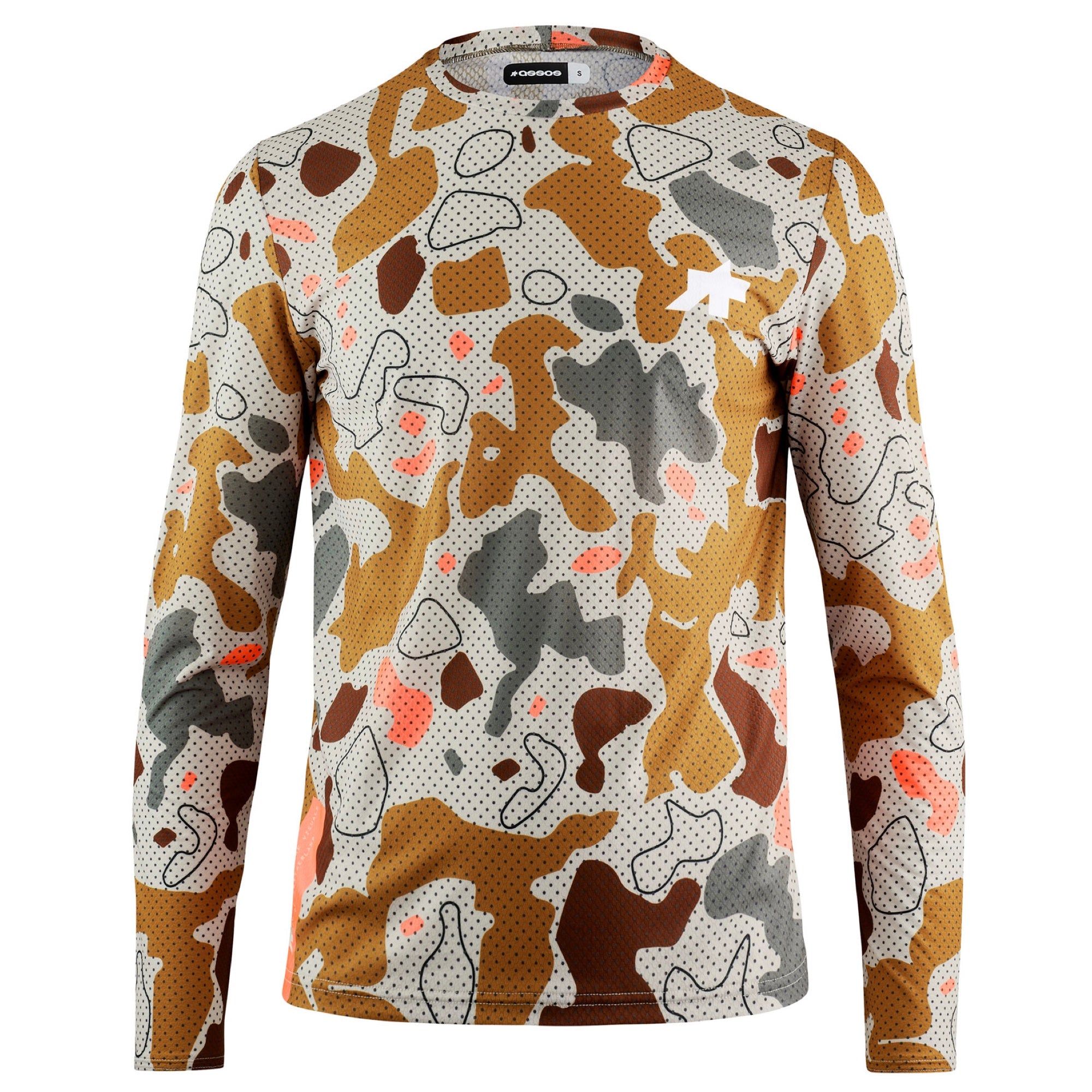 ASSOS / アソス】TACTICA LS T-SHIRTS T5 MUD-FLAGE halftone camo