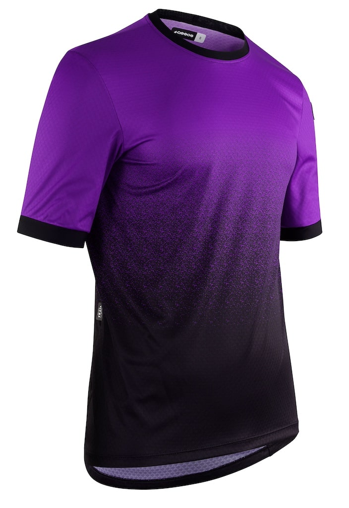 【OUTLET】2024 TRAIL SS JERSEY T3 ZODZILLA ultra violet（オールマウンテン 半袖ジャージ）