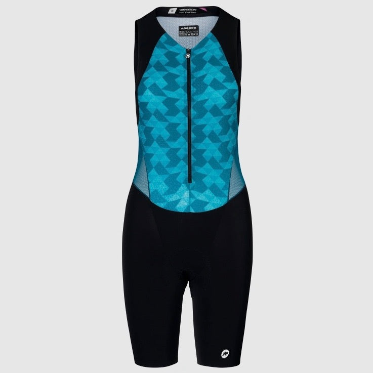 【OUTLET】2024 WOMEN'S TRIATOR NS SPEEDSUIT adamant blue（レディース トライアスロン向け 袖なしワンピース）