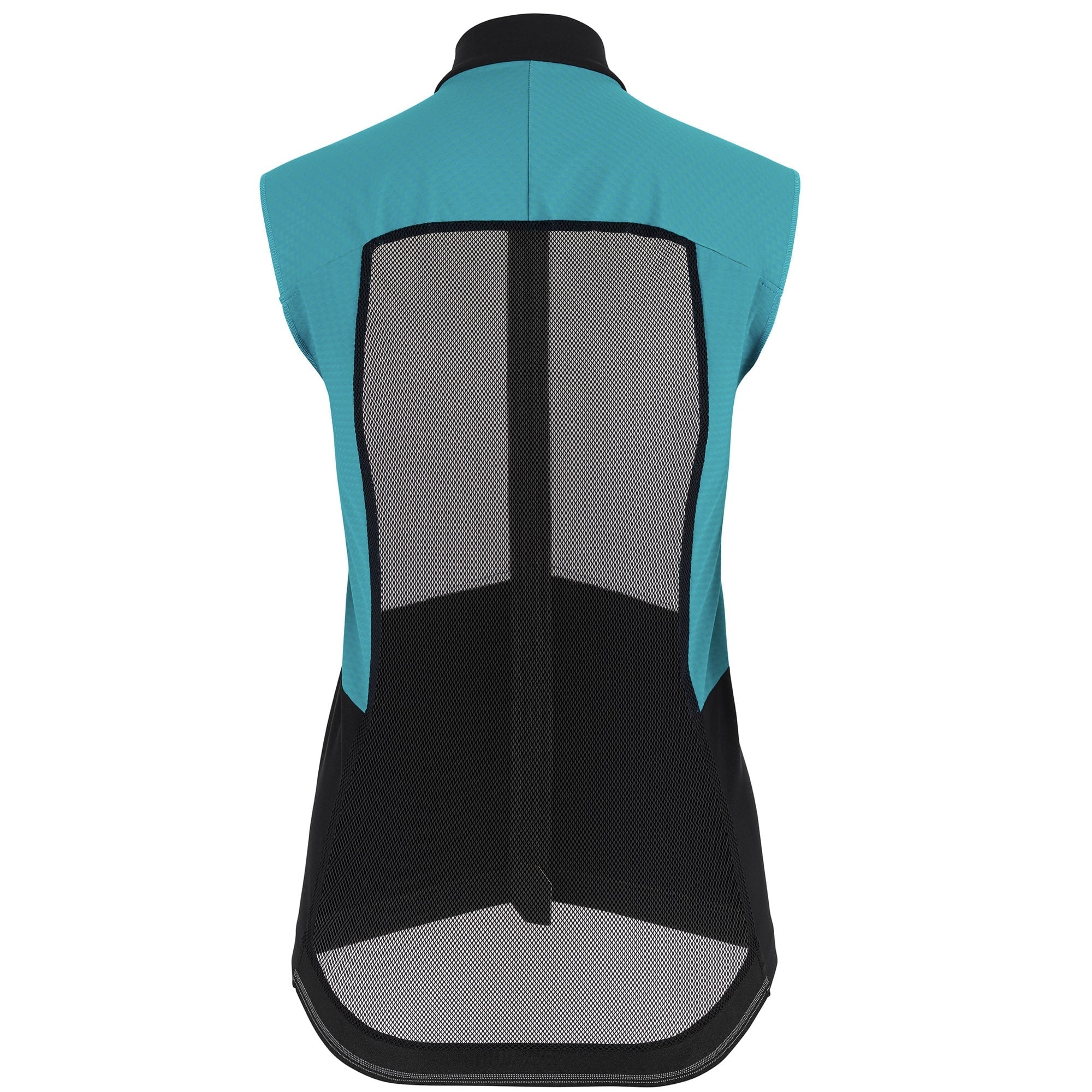 【OUTLET】2024 UMA GTV SPRING FALL VEST C2 turquoise green（レディース 背面がメッシュになったソフトシェルベスト）
