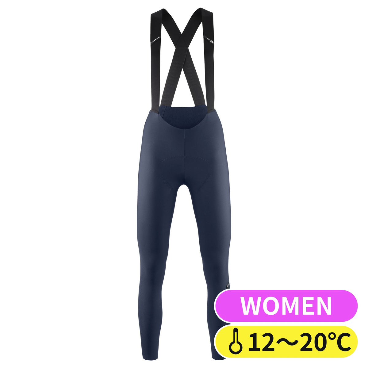 【OUTLET】2025 UMA GT SPRING FALL BIB TIGHTS S11 primal blue（アソス史上最も薄手の、早い使い始めが可能なビブタイツ / パッド厚12mm）