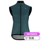 【OUTLET】2025 UMA GT WIND VEST C2 foundation green（レディース 極薄・超軽量でコンパクトに収納できるウィンドベスト）