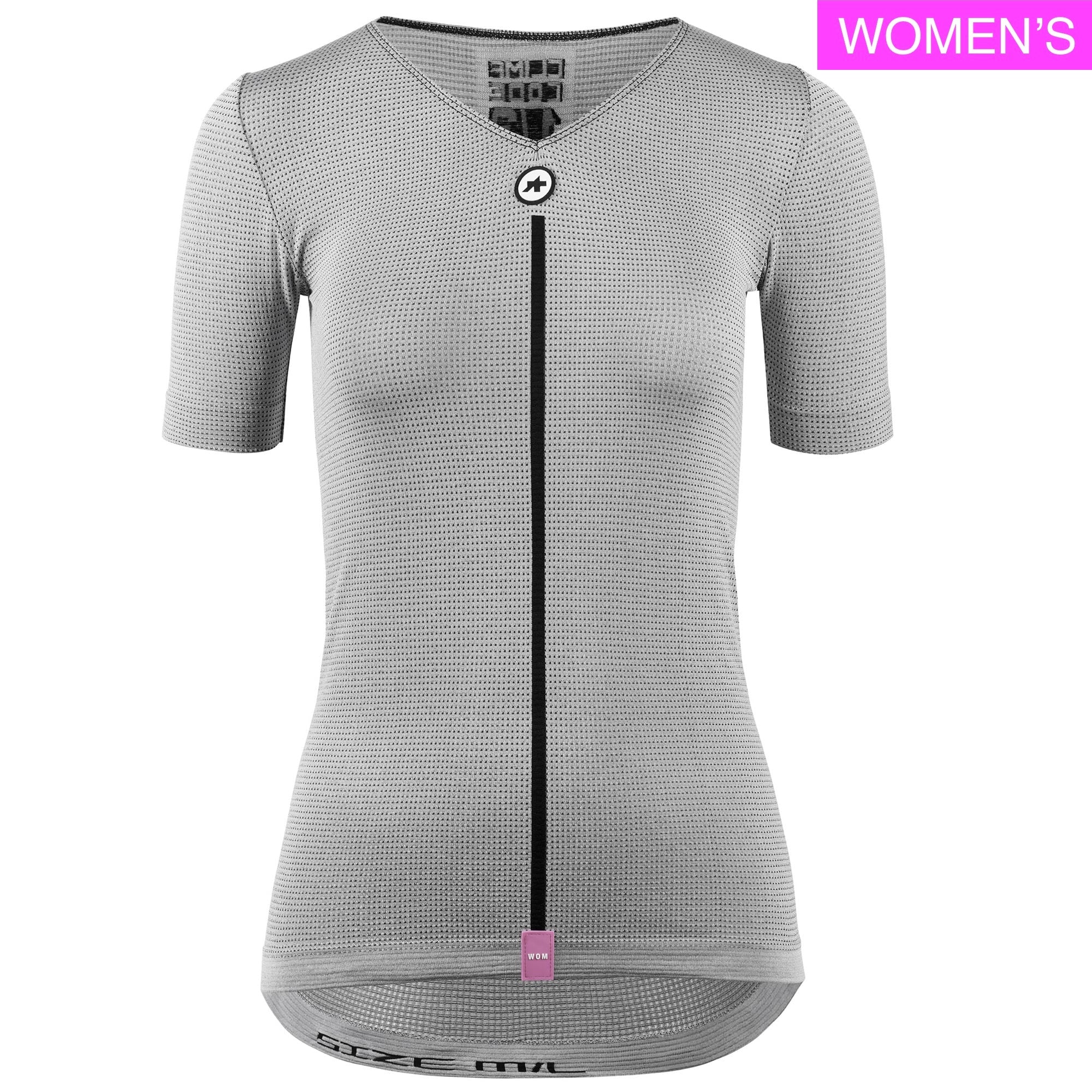 【OUTLET】2025 WOMEN'S V-NECK / SUMMER SS SKIN LAYER P1（Vネック 夏向けレディース半袖インナー）