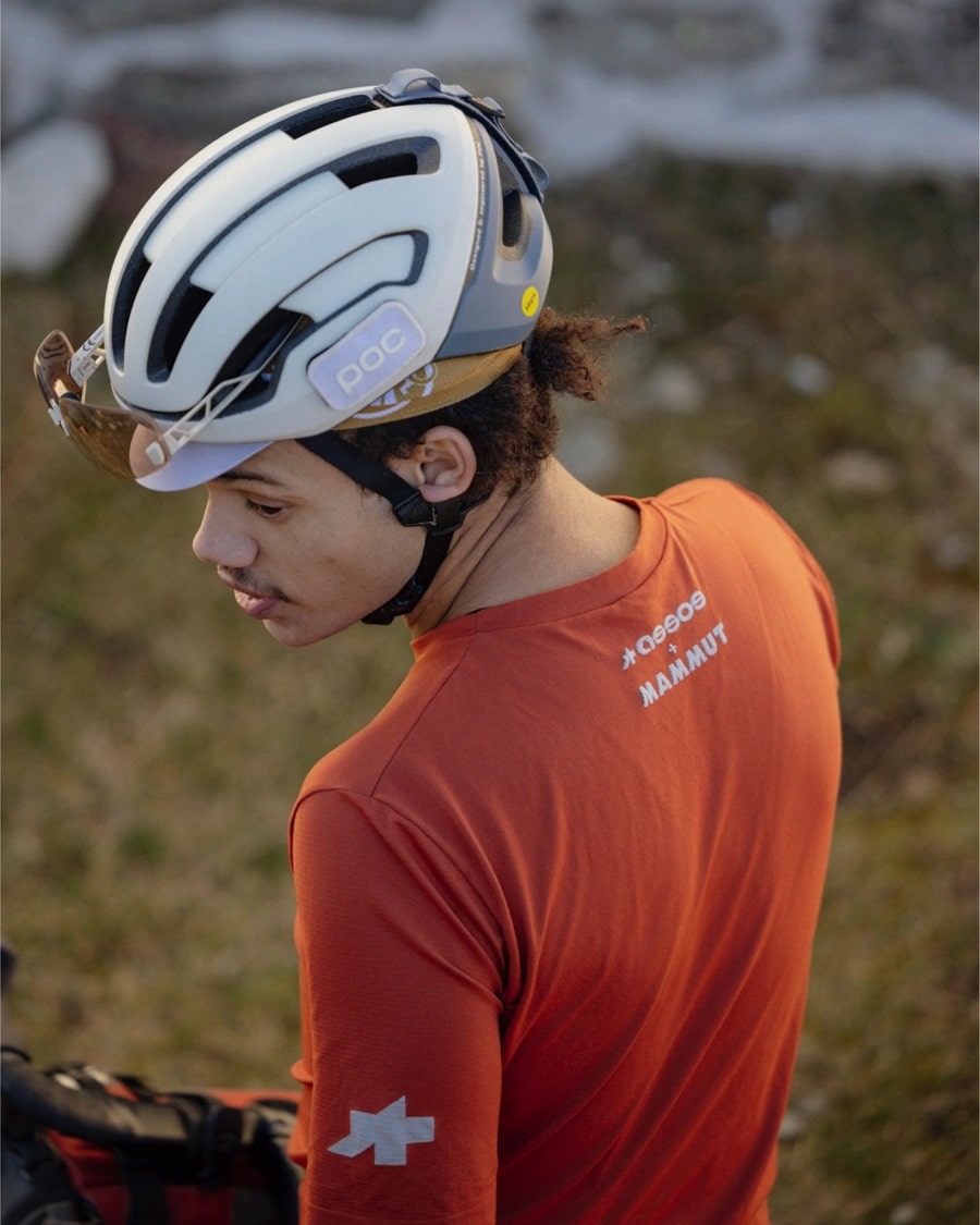 【ASSOS × MAMMUT】TACTICA TECH T-SHIRTS T5 MEN rust（機能性素材の半袖Tシャツ）