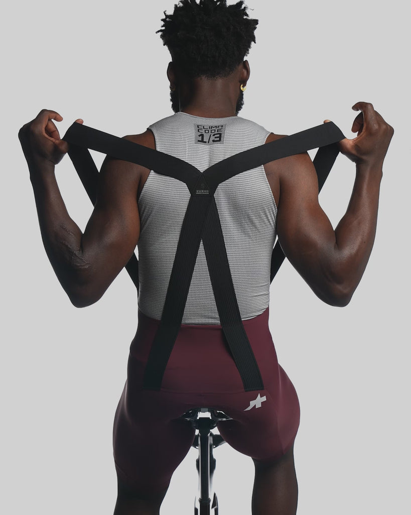 MILLE GT BIB SHORTS S11 burgundy red（エンデュランス ビブショーツ